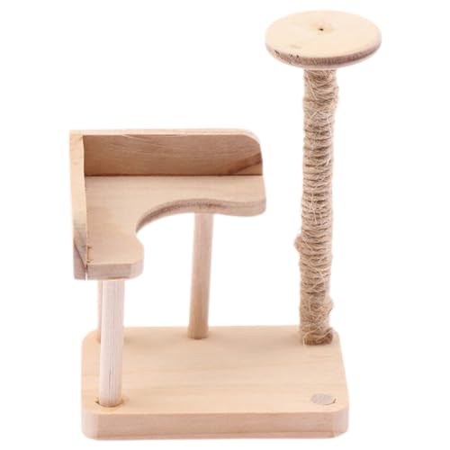 SAFIGLE Klettergerüst für Katzen Vertikaler Kratzbaum für Kätzchen Mini-Katzenturm aus Holz Modelle Ornament Mini- -Layout-Requisite Mini-Hauskatzenkletterer kleine Stoffpuppe Möbelset SAFIGLE Klettergerüst für Katzen Vertikaler Kratzbaum für Kätzchen Mini-Katzenturm aus Holz Modelle Ornament Mini- -Layout-Requisite Mini-Hauskatzenkletterer kleine Stoffpuppe Möbelset von SAFIGLE