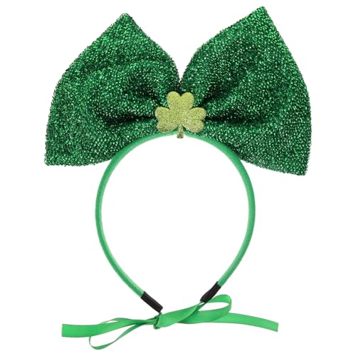 SAFIGLE St. Hunde-Stirnband Zur Feier des Patrick's Day – Grüne Schleife Haarreifen Kostüm Kopfbedeckung Requisite Für Ihr Verwöhntes Haustier SAFIGLE St. Hunde-Stirnband Zur Feier des Patrick's Day – Grüne Schleife Haarreifen Kostüm Kopfbedeckung Requisite Für Ihr Verwöhntes Haustier von SAFIGLE