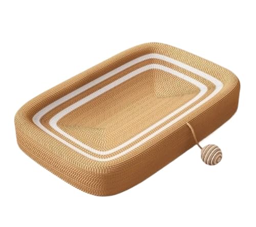 SAGELSHN Kratzbrett Katze Cat Scratcher Bed Scratching Lounge Bed Kartonschutz for Möbel Couchboden Kratzpappe Für Katzen SAGELSHN Kratzbrett Katze Cat Scratcher Bed Scratching Lounge Bed Kartonschutz for Möbel Couchboden Kratzpappe Für Katzen von SAGELSHN