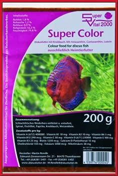 Fischfutter Frostfutter Rendle Diskusfutter SV2000 5X 200g Tafel (Color) von SAHAWA