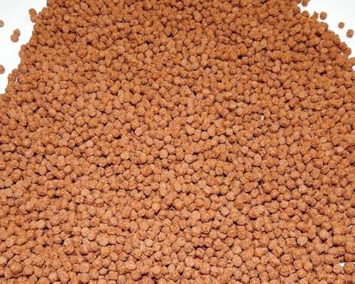 Koifutter Fischfutter Teichfutter schwimmend Verschiedene Sorten 5 Kg Beutel (3mm rot 5 Kg) von SAHAWA