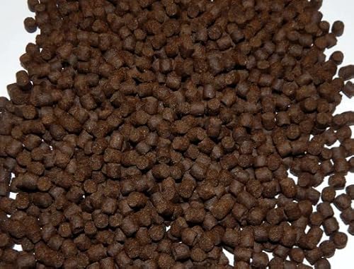 Koifutter Fischfutter Teichfutter schwimmend Verschiedene Sorten 5 Kg Beutel (Koi 6 mm 5Kg braun) von SAHAWA