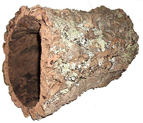 Korkröhre 1 Stück ca.35-40 cm/Außendurchmesser ca. 18-22 cm Naturkork Höhle, Versteck,Deko, Kratzbaum von SAHAWA