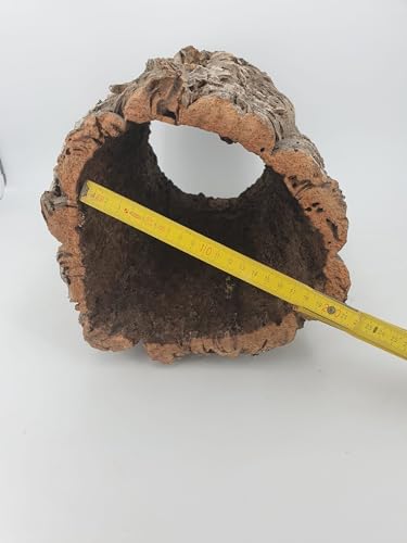 Korkröhre SAHAWA ca. 40 cm/Ø ca. 18-22 cm Naturkork Höhle Versteck Deko Naturdeko Kork von SAHAWA