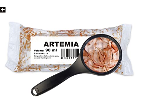 Lebendfutter Fischfutter SAHAWA Artemia 10x90ml Beutel von SAHAWA