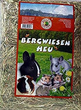 Sahawa Bergwiesen Heu 1 Kg Nager Futter von SAHAWA