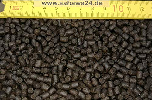 Sahawa Störfutter und Forellenfutter 4,5mm im 5 Kg Beutel Premium sinkendes Teichfutter für am Boden lebende Teichfische/Kaltwasserfische von Sahawa