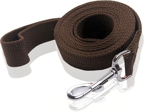Nylon-Hundeleine, 2,4 m lang, für mittelgroße und große Hunde Nylon-Hundeleine, 2,4 m lang, für mittelgroße und große Hunde von SALO