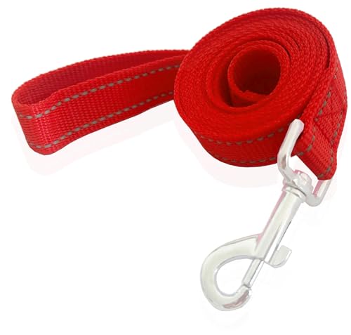 SALO Hundeleine, 2,4 m, 3,6 m, 4,6 m lang, reflektierend, für kleine und mittelgroße Hunde SALO Hundeleine, 2,4 m, 3,6 m, 4,6 m lang, reflektierend, für kleine und mittelgroße Hunde von SALO