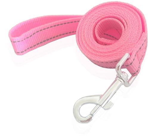 SALO Hundeleine, 2,4 m, 3,6 m, 4,6 m lang, reflektierend, für kleine und mittelgroße Hunde SALO Hundeleine, 2,4 m, 3,6 m, 4,6 m lang, reflektierend, für kleine und mittelgroße Hunde von SALO