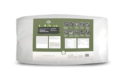 SALiNGO Premium Trockenfutter für Hunde | Hypoallergenes Hundefutter Pferd mit Süßkartoffel | getreidefrei | Hoher Fleischanteil | Single Protein | 15 kg von SALiNGO