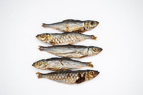 SAM SNACK Getrockneter Hering 5 Stück – 100 % natürlich, reich an Omega 3 – knuspriger und gesunder Snack – ohne Zusatzstoffe – hohe Verdaulichkeit – für alle Größen SAM SNACK Getrockneter Hering 5 Stück – 100 % natürlich, reich an Omega 3 – knuspriger und gesunder Snack – ohne Zusatzstoffe – hohe Verdaulichkeit – für alle Größen von SAM SNACK