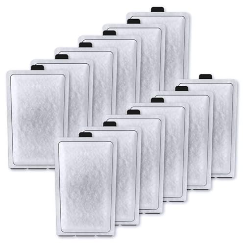 SAMANIJA Filterkartuschen für Tetra Whisper Bio-Bag Filter 10i PF10 Reptofilter 90 GPH Medium Patronen Filterersatz, 12 Stück von SAMANIJA