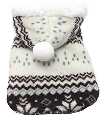 SAMGU Hundekleidung Warm Weihnachten Hundepullover Kapuzenpullover Braun M SAMGU Hundekleidung Warm Weihnachten Hundepullover Kapuzenpullover Braun M von SAMGU