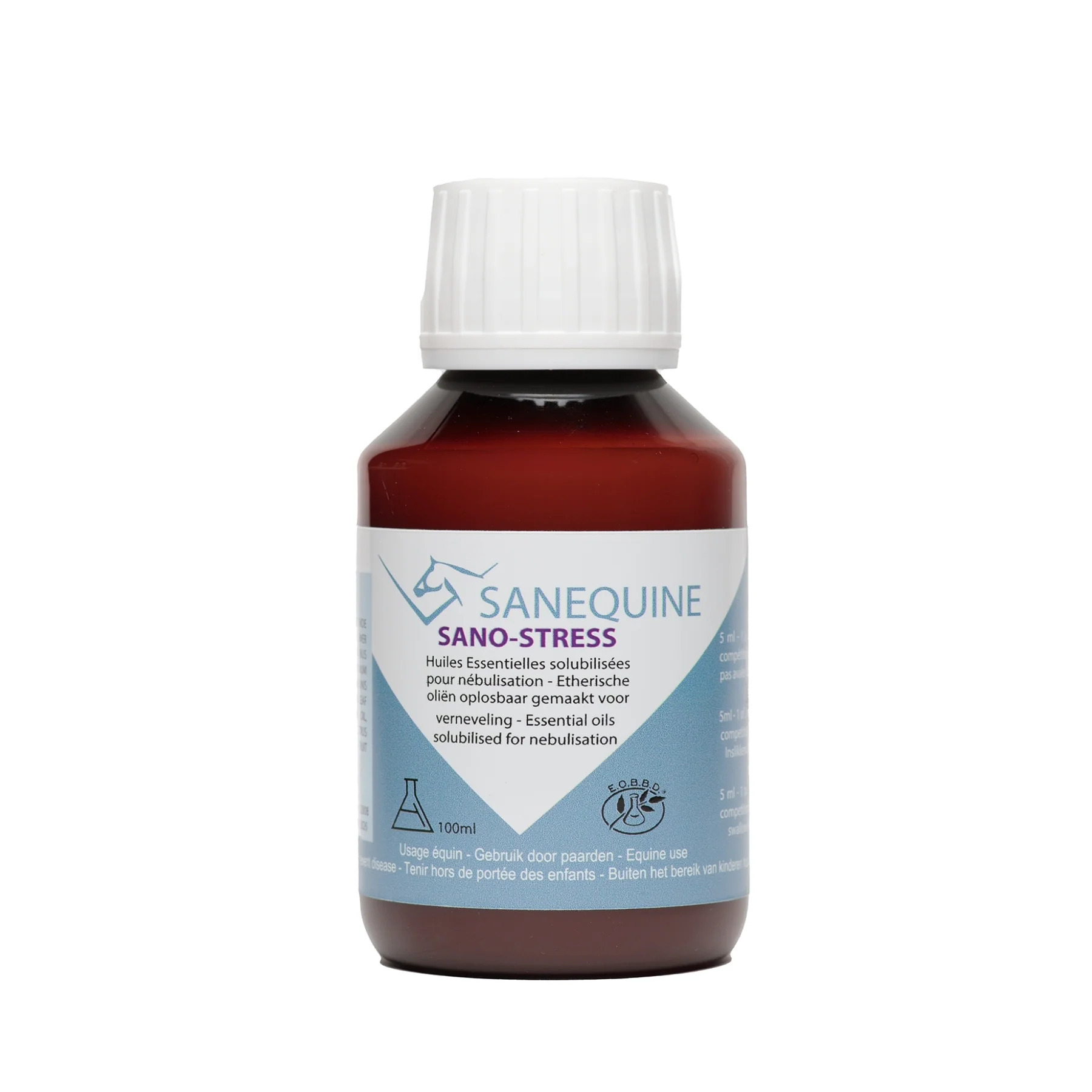 Sanequine SanoStress 100ml Inhalationslösung für nervöse Pferde Sanequine SanoStress 100ml Inhalationslösung für nervöse Pferde von SANEQUINE