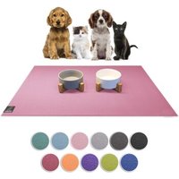 SANOZOO ® - Napfunterlage - Öko-Tex und Made in Germany rosa 60 cm, 90 cm von SANOZOO