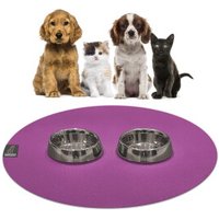 SANOZOO ® runde Napfunterlage pflaume 1,2 m, 1,2 m von SANOZOO