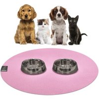 SANOZOO ® runde Napfunterlage rosa 1,2 m, 1,2 m von SANOZOO