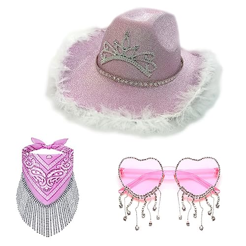 SANRLO Brille Bandanaa Cowgirl Party Party Brille SANRLO Brille Bandanaa Cowgirl Party Party Brille von SANRLO