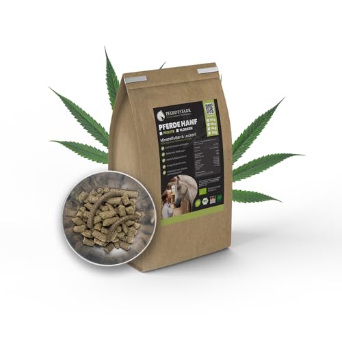 SANUUS PFERDESTARK Bio Hanf Pellets Pferdefutter getreidefrei Mineralfutter 15kg - Natürliche Premium Hanfkuchen Nahrungsergänzung für Pferdemüsli ohne Zucker mit Omega 3-6-9, Vitaminen & Eiweiß SANUUS PFERDESTARK Bio Hanf Pellets Pferdefutter getreidefrei Mineralfutter 15kg - Natürliche Premium Hanfkuchen Nahrungsergänzung für Pferdemüsli ohne Zucker mit Omega 3-6-9, Vitaminen & Eiweiß von SANUUS Better Living