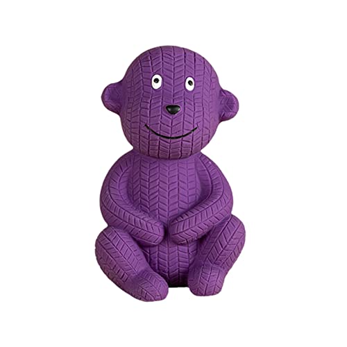 Hundeschleifspielzeug Safe Scentless Party Gifts Dog Squeaky Emulsion Sound Toy Purple von SANWOOD