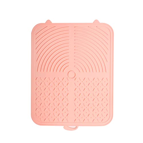 Pet Lick Mat Split Healthy Pet Slow Feeder Mat Can Be Refrigerated for Shop Pink von SANWOOD