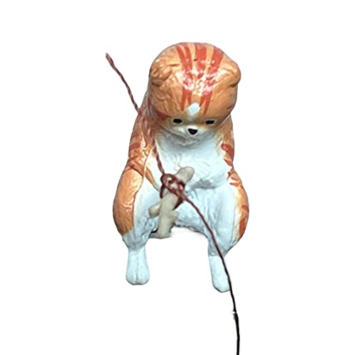 SANWOOD Aquarium Dekoration Harz Fischen Katze Skulpturen Aquarium Ornament DIY Exquisit B SANWOOD Aquarium Dekoration Harz Fischen Katze Skulpturen Aquarium Ornament DIY Exquisit B von SANWOOD
