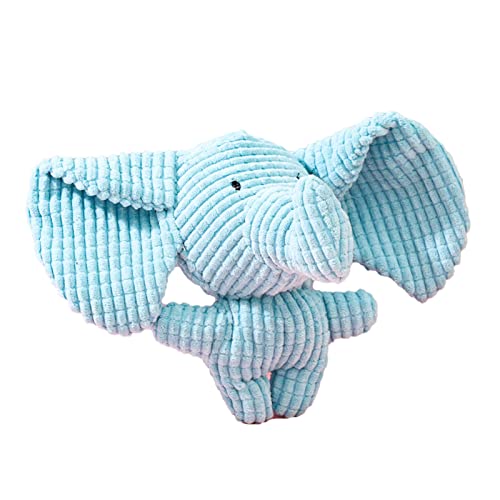 SANWOOD Haustier-Spielzeug, bequemes Plüsch-Kuh-Kaninchen-Form-Hund, quietschendes Spielzeug, lindert Langeweile, kreativ Elefant SANWOOD Haustier-Spielzeug, bequemes Plüsch-Kuh-Kaninchen-Form-Hund, quietschendes Spielzeug, lindert Langeweile, kreativ Elefant von SANWOOD
