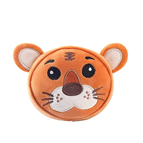 SANWOOD Pet Dog Chew Toys Toothbrush Interactive Gift for Puppy, Dog Chew Toy Relieve Boredom Emotion Comfort Built-in Sounder Animal Plush Toy for Entertainment Brown von SANWOOD