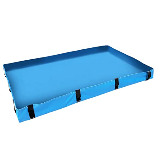 Sanwood Cage Chassis Film No Odor Anti-dirty Pad Waterproof Pet Cage Cage Cover Durable Blue von SANWOOD