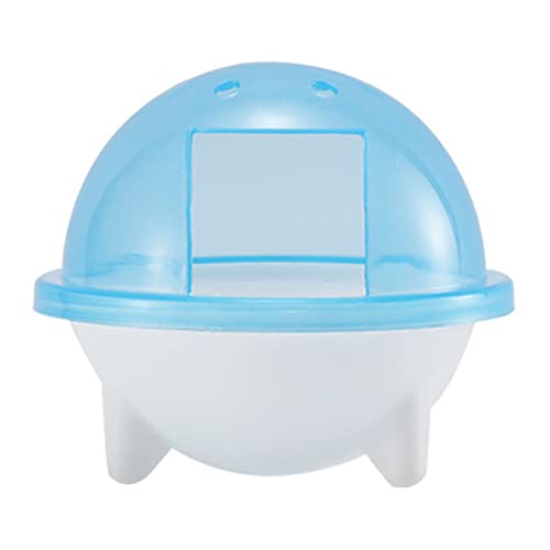 Sanwood Kleintier-Toilette, glatte Oberfläche, dick, Einheitsgröße, einzigartiges Design, Hamster-WC, für Haustierhaus, Blau von SANWOOD