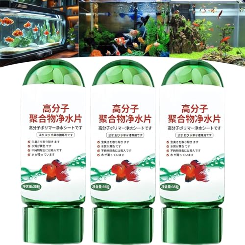 Leistungsstarke Aquarienwasserreinigungstabletten, ungiftige Fischtank-Wasserreinigungstabletten, Fischtank-Wasserreinigungstabletten zum Entfernen verschiedener Trübungen Leistungsstarke Aquarienwasserreinigungstabletten, ungiftige Fischtank-Wasserreinigungstabletten, Fischtank-Wasserreinigungstabletten zum Entfernen verschiedener Trübungen von SAOGERUL