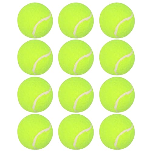 SARIEN Tennisbälle für Hunde, 5,1 cm Größe, kompatibel mit den meisten automatischen Ballwerfern, Idee für kleine Hunde (nur 12 Bälle) von SARIEN