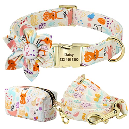 SARUEL Benutzerdefinierte Hundehalsband Poop Bag Holder Gravierter Name Print Small Medium Large Pet Collars Lead Rope Treats Bag Portable for Dog,167 Weiß,XS SARUEL Benutzerdefinierte Hundehalsband Poop Bag Holder Gravierter Name Print Small Medium Large Pet Collars Lead Rope Treats Bag Portable for Dog,167 Weiß,XS von SARUEL