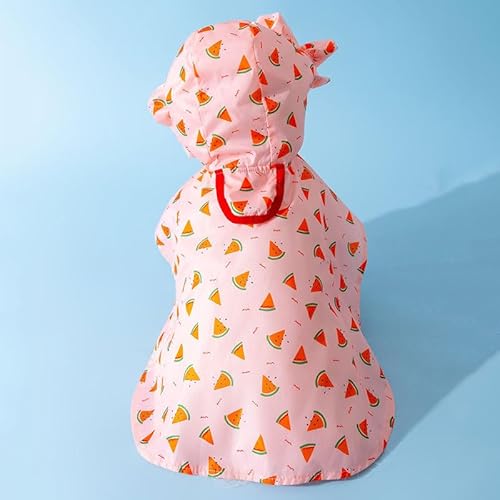 SARUEL Frühling Sommer Haustier Kleidung Kätzchen Welpen Niedlichen Cartoon-Muster Regenmantel Kleine Und Mittlere Hund Wasserdicht Poncho Pudel Malteser,Rosa,S SARUEL Frühling Sommer Haustier Kleidung Kätzchen Welpen Niedlichen Cartoon-Muster Regenmantel Kleine Und Mittlere Hund Wasserdicht Poncho Pudel Malteser,Rosa,S von SARUEL