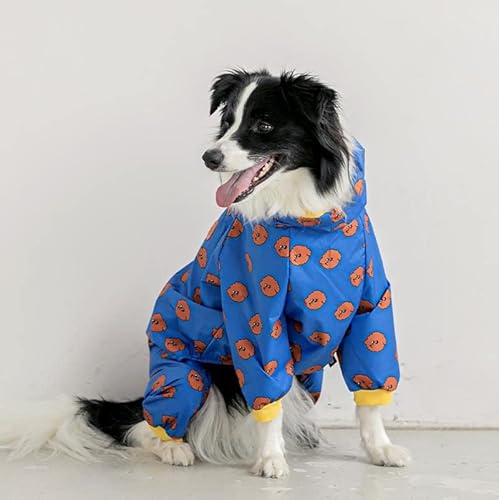 SARUEL Haustier Hund Regen Mantel Kleidung Welpen Casual Katze Regenmantel wasserdichte Jacke Outdoor Regenbekleidung Haube Bekleidung Overall Haustier Liefert,Blau,L SARUEL Haustier Hund Regen Mantel Kleidung Welpen Casual Katze Regenmantel wasserdichte Jacke Outdoor Regenbekleidung Haube Bekleidung Overall Haustier Liefert,Blau,L von SARUEL