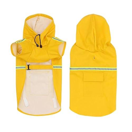 SARUEL Haustier-Regenmantel Mit Hut,Corgi-Hunde-Regenmantel,Wasserdicht,Reflektierend,Sicher,Hunde-Regenmantel,Haustier-Kleidung,Gelb,5XL SARUEL Haustier-Regenmantel Mit Hut,Corgi-Hunde-Regenmantel,Wasserdicht,Reflektierend,Sicher,Hunde-Regenmantel,Haustier-Kleidung,Gelb,5XL von SARUEL