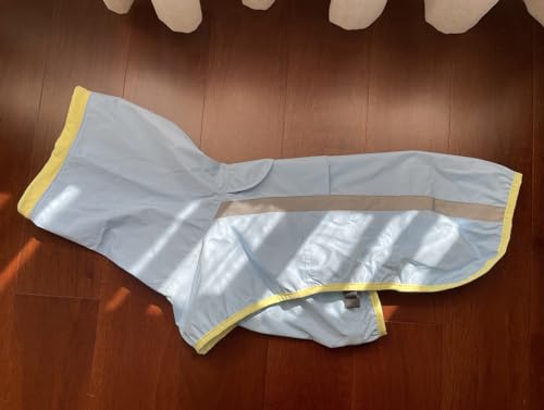 SARUEL Haustierzubehör Hundekleidung Regenmantel Hund Wasserdichter Hundemantel Jacke Mit Reflektierendem Sicherheitsstreifen Poncho Wasserdichter Regenmantel,Blau,6XL SARUEL Haustierzubehör Hundekleidung Regenmantel Hund Wasserdichter Hundemantel Jacke Mit Reflektierendem Sicherheitsstreifen Poncho Wasserdichter Regenmantel,Blau,6XL von SARUEL