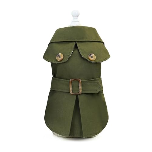 SARUEL Herbst Winter Hund Kleiden Haustier Mantel Gürtel Dekor Welpen Jacken Für Kleine Mittelgroße Hunde Outfit Chihuahua Kostüme,C,XL SARUEL Herbst Winter Hund Kleiden Haustier Mantel Gürtel Dekor Welpen Jacken Für Kleine Mittelgroße Hunde Outfit Chihuahua Kostüme,C,XL von SARUEL