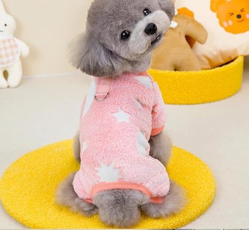 SARUEL Hunde-Wintermantel Mit Aufdruck,Für Welpen,Warme Baumwolle,Overalls,Haustier Mit Kragen,Jacke Für Kleine,Mittelgroße Hunde,Katzen-Outfits,Bulldoggen-Kostüm,Rosa,XL SARUEL Hunde-Wintermantel Mit Aufdruck,Für Welpen,Warme Baumwolle,Overalls,Haustier Mit Kragen,Jacke Für Kleine,Mittelgroße Hunde,Katzen-Outfits,Bulldoggen-Kostüm,Rosa,XL von SARUEL