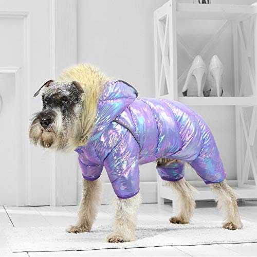 SARUEL Warme Hundekleidung Winter Haustier Welpen Jacke Mantel wasserdichte Hundekostüm Kleidung Für Kleine Mittelgroße Hunde Chihuahua,A,18 SARUEL Warme Hundekleidung Winter Haustier Welpen Jacke Mantel wasserdichte Hundekostüm Kleidung Für Kleine Mittelgroße Hunde Chihuahua,A,18 von SARUEL
