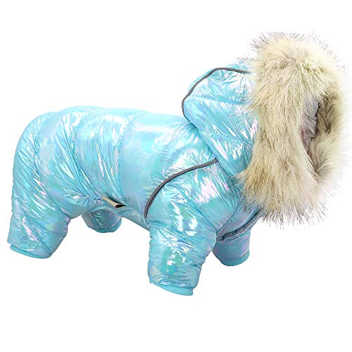 SARUEL Warme Hundekleidung Winter Haustier Welpen Jacke Mantel wasserdichte Hundekostüm Kleidung Für Kleine Mittelgroße Hunde Chihuahua,C,12 SARUEL Warme Hundekleidung Winter Haustier Welpen Jacke Mantel wasserdichte Hundekostüm Kleidung Für Kleine Mittelgroße Hunde Chihuahua,C,12 von SARUEL