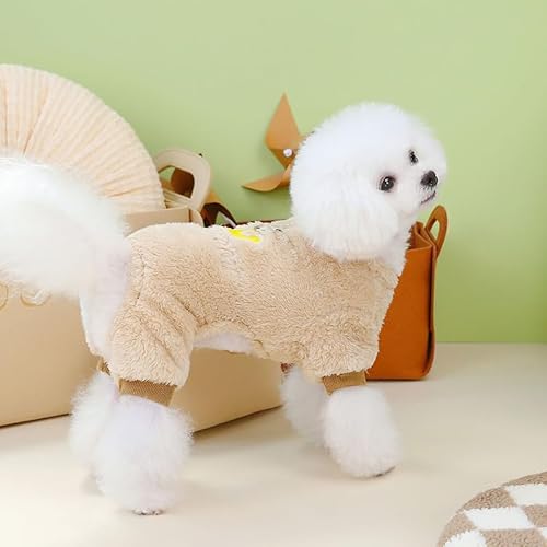 SARUEL Winter Warmer Hunde-Overall,Welpen-Fleece-Pyjama,Für Kleine Und Mittelgroße Hunde,Kleidung,Haustiermantel,Katzen,Weste,Chihuahua-Jacke,Bulldoggen-Kostüme,C,XL SARUEL Winter Warmer Hunde-Overall,Welpen-Fleece-Pyjama,Für Kleine Und Mittelgroße Hunde,Kleidung,Haustiermantel,Katzen,Weste,Chihuahua-Jacke,Bulldoggen-Kostüme,C,XL von SARUEL