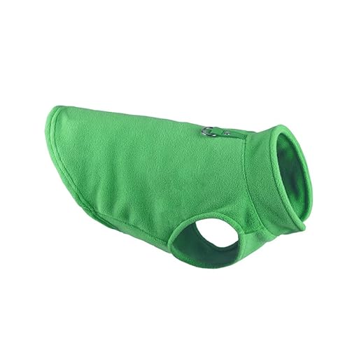 SARUEL Winter-Welpen-Fleeceweste,Warmer Welpenmantel,Hundejacke Für Kleine Und Mittelgroße Kätzchen,Hunde,Chihuahua,Französische Bulldogge,Bumerang-Kostüm,Grün,M SARUEL Winter-Welpen-Fleeceweste,Warmer Welpenmantel,Hundejacke Für Kleine Und Mittelgroße Kätzchen,Hunde,Chihuahua,Französische Bulldogge,Bumerang-Kostüm,Grün,M von SARUEL