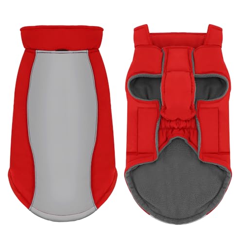 SARUEL wasserdichte Hundemanteljacke,Haustierkleidung Für Kleine,Mittelgroße Und Große Hunde,Französische Bulldoggen-Kleidung,Weste,Warme Winter-Hundekleidung,B,M SARUEL wasserdichte Hundemanteljacke,Haustierkleidung Für Kleine,Mittelgroße Und Große Hunde,Französische Bulldoggen-Kleidung,Weste,Warme Winter-Hundekleidung,B,M von SARUEL