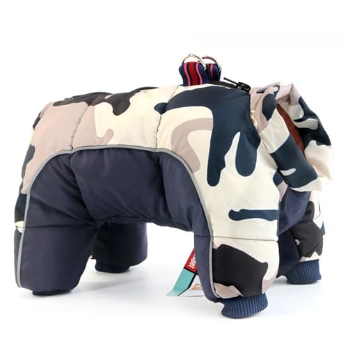 SARUEL wasserdichte Warme Hundekleidung Winter-Haustierjacke Dickerer Baumwollmantel Kleine Hunde Haustiere Kleidung Für Französische Bulldogge Welpen-Overall,F,4XL SARUEL wasserdichte Warme Hundekleidung Winter-Haustierjacke Dickerer Baumwollmantel Kleine Hunde Haustiere Kleidung Für Französische Bulldogge Welpen-Overall,F,4XL von SARUEL