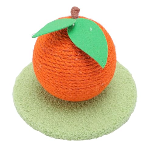 Orangefarbener Katzenkratzbaum, Interaktiver Süßer Katzenkratzer mit Kratzbrett, Multifunktionaler Katzenkratz-Sisal-Kugelturm, Zum Krallenschärfen und Körperliche Bewegung Orangefarbener Katzenkratzbaum, Interaktiver Süßer Katzenkratzer mit Kratzbrett, Multifunktionaler Katzenkratz-Sisal-Kugelturm, Zum Krallenschärfen und Körperliche Bewegung von SASKATE