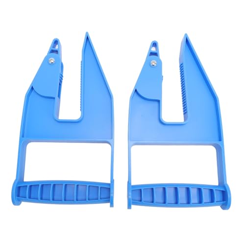 SASKATE 2pcs Matten -Mover -Werkzeug, Stallmatten -Mover, Mattenhandhabungsklemmen, Leicht Hochleistungsmatten für Fitnessstudios Zelte Scheunen Ranches von SASKATE
