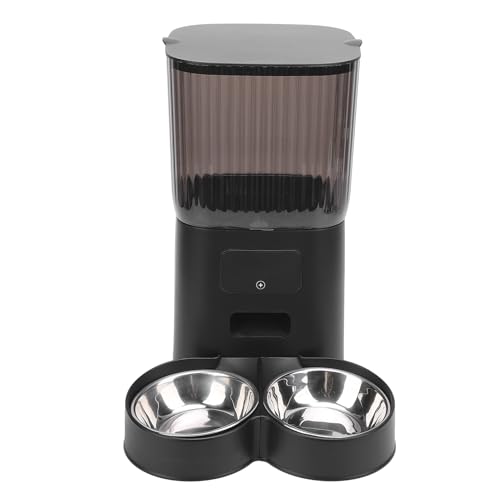SASKATE Automatischer Futterspender für Katzen, intelligenter Futterspender für Katzen, zeitgesteuerter Trockenfutterspender, App-Steuerung, programmierbare Portionen, zum Trinken mit Filter SASKATE Automatischer Futterspender für Katzen, intelligenter Futterspender für Katzen, zeitgesteuerter Trockenfutterspender, App-Steuerung, programmierbare Portionen, zum Trinken mit Filter von SASKATE