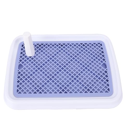 SASKATE Welpen -Pee -Pad -Halter, Welpentöpfchen -Trainingstablett, Hundetoilette mit Hohem Zaun, Geruchssicher, Leicht zu Reinigendes Töpfchenschale für Kleine Hunde,Isoliert Urin von von SASKATE
